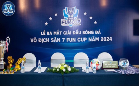 Fun Cup Việt Nam 2024 – khởi động giải bóng đá  “bứt phá giới hạn” trên sân 7