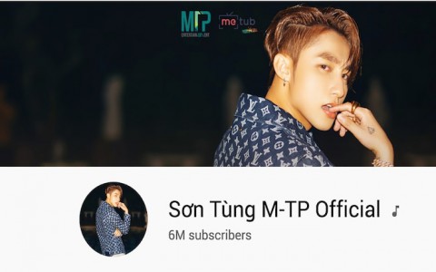 Chạm mốc 6 triệu người theo dõi, Sơn Tùng M-TP tiếp tục chứng tỏ đẳng cấp 'ông hoàng Youtube Việt'
