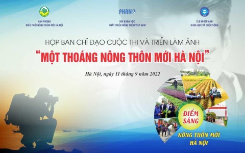 Cuộc thi và triển lãm ảnh “Một thoáng Nông thôn mới Hà Nội” thu hút gần 200 nghệ sĩ, nhiếp ảnh gia tranh tài