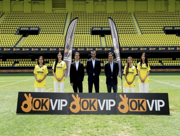OK VIP - Mở rộng thương hiệu nhờ hợp tác với CLB Villarreal
