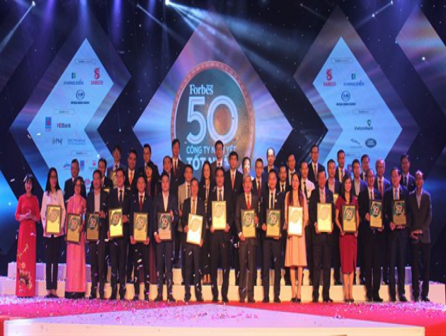 Vinh danh 50 Công ty niêm yết tốt nhất Việt Nam 2020 do Tạp chí Forbes Việt Nam bình chọn